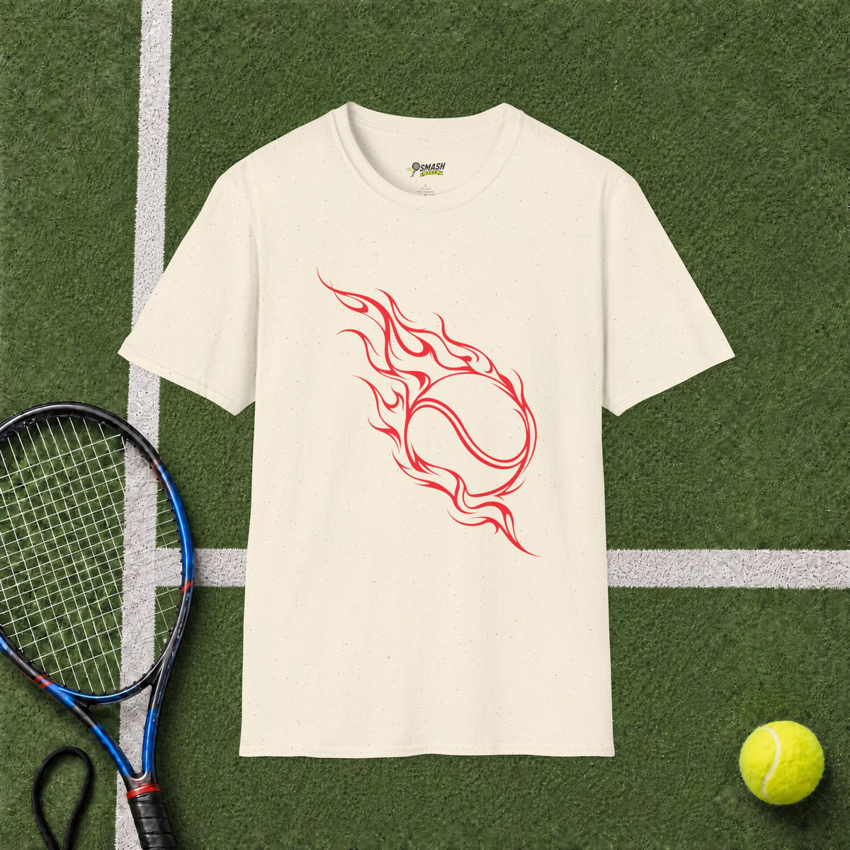 Tennis Ball Line Art T-Shirt