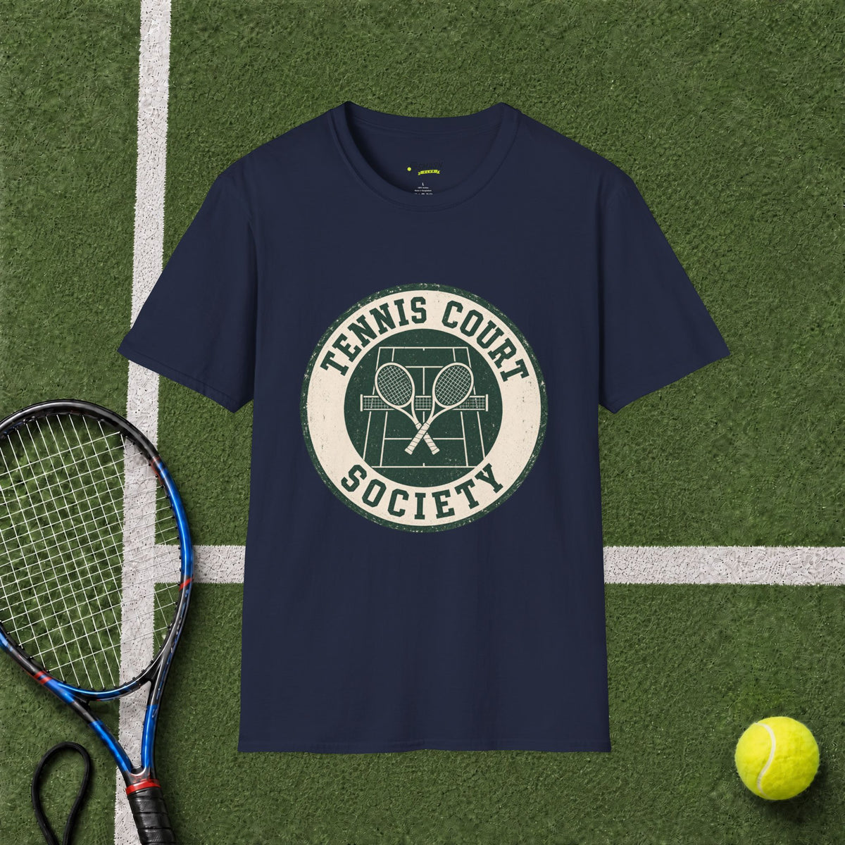 Tennis Court Society T-Shirt