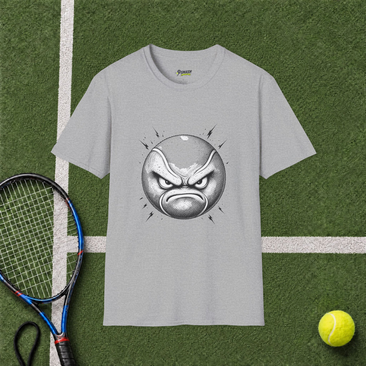 Angry Tennis Ball T-Shirt