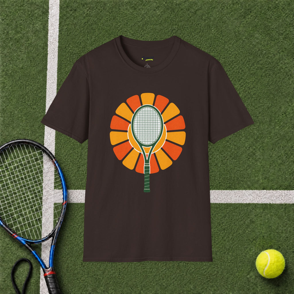 Tennis Racket Sunburst T-Shirt