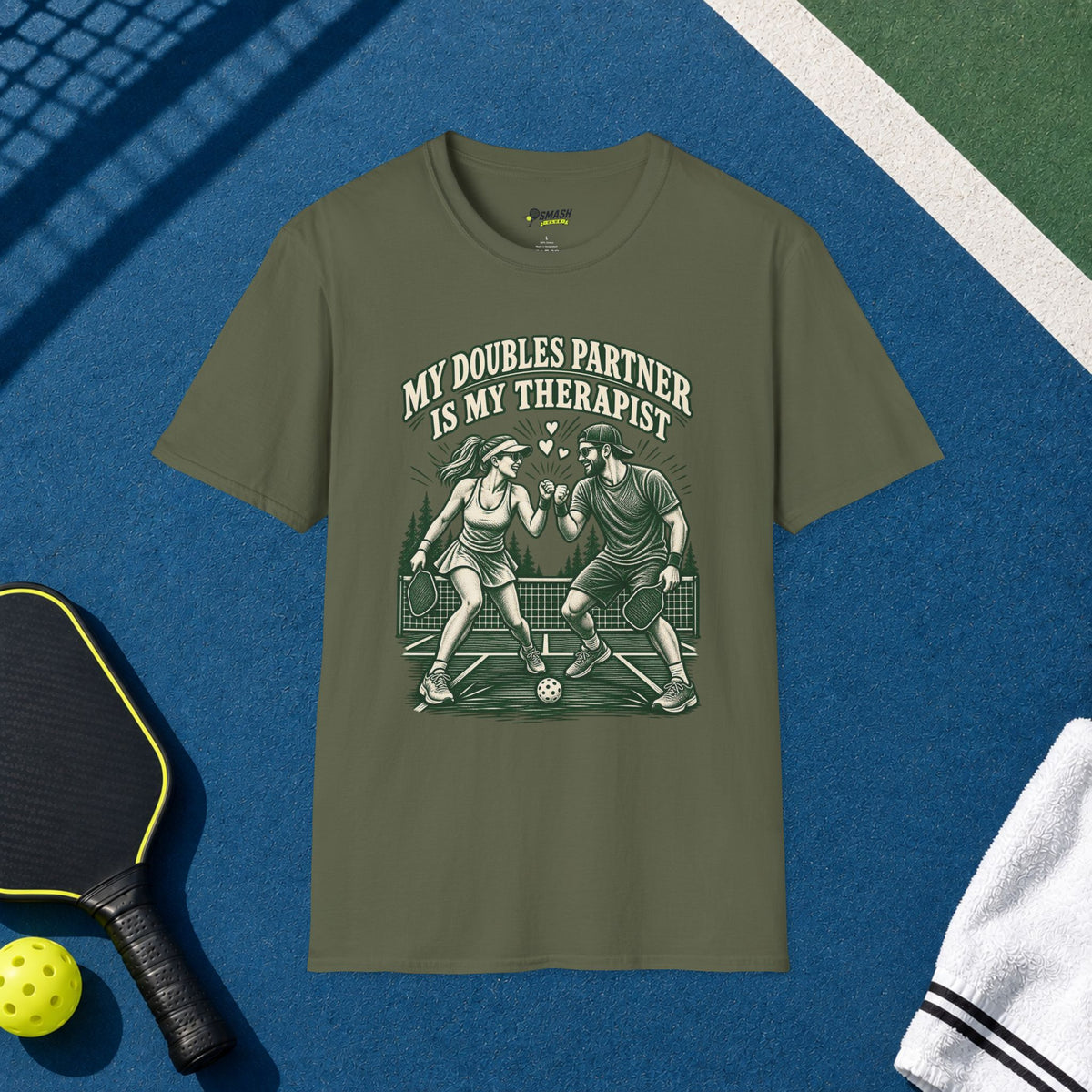 My Doubles Partner Is My Therapist T-Shirt