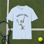 Serve & Smile Tennis T-Shirt
