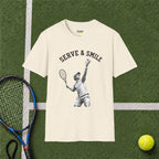 Serve & Smile Tennis T-Shirt