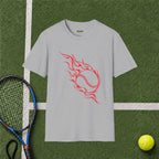 Tennis Ball Line Art T-Shirt