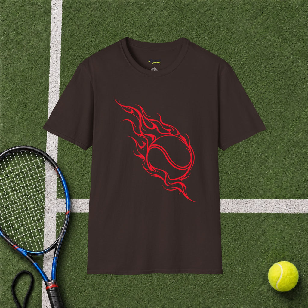 Tennis Ball Line Art T-Shirt