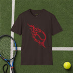 Tennis Ball Line Art T-Shirt