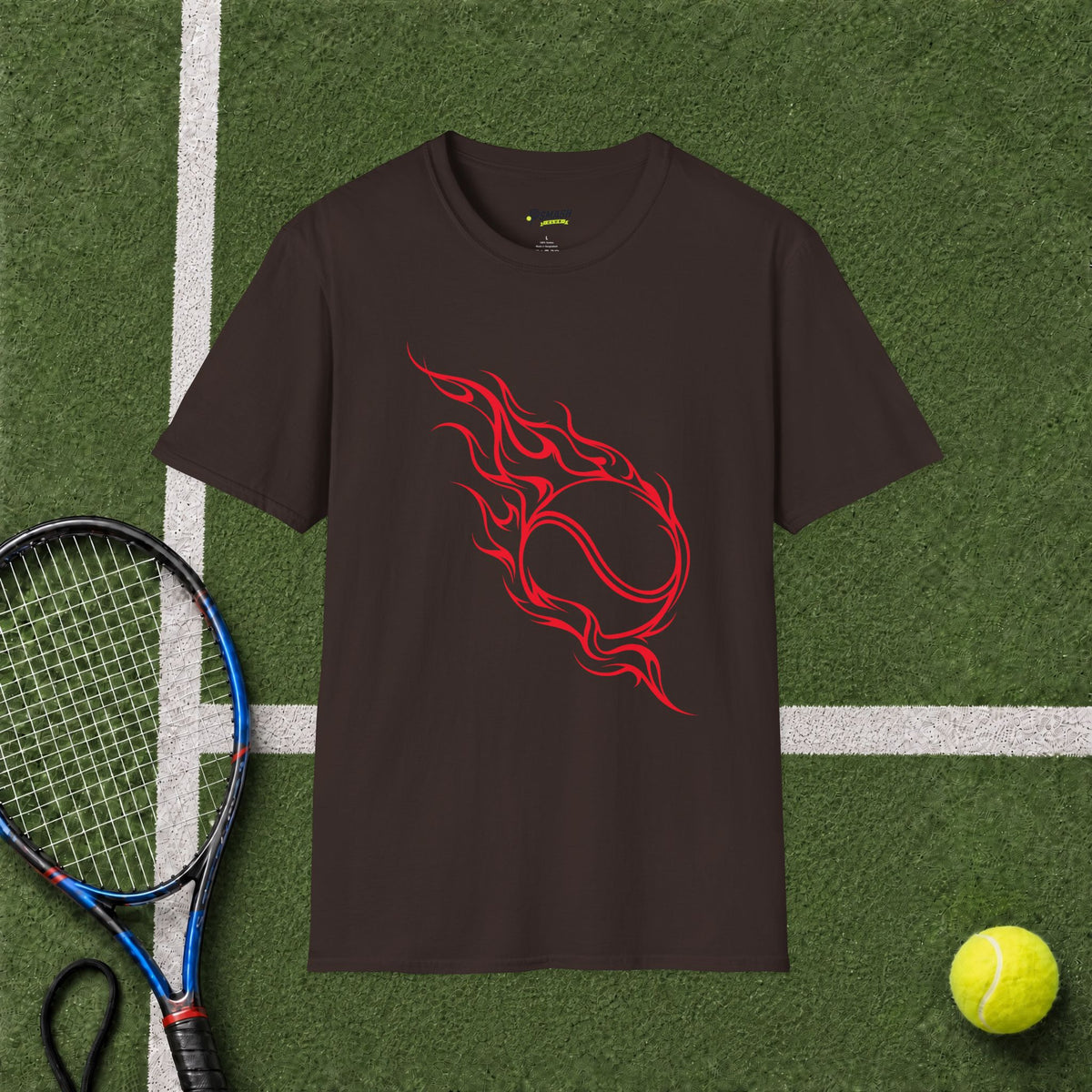 Tennis Ball Line Art T-Shirt