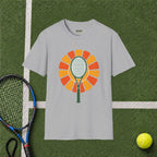 Tennis Racket Sunburst T-Shirt
