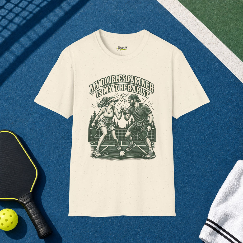 My Doubles Partner Is My Therapist T-Shirt