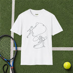 Minimalist Tennis Line T-Shirt