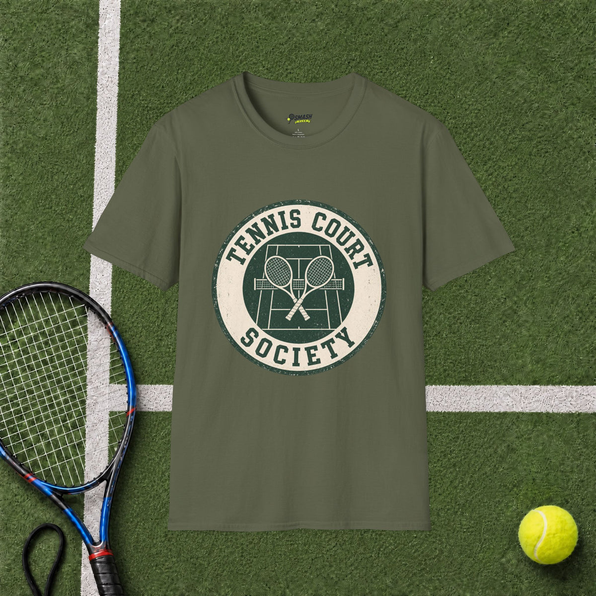 Tennis Court Society T-Shirt