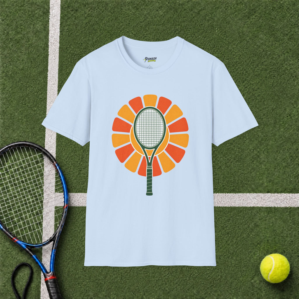 Tennis Racket Sunburst T-Shirt