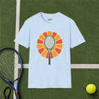 Tennis Racket Sunburst T-Shirt