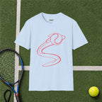 Tennis Ball Line Art T-Shirt