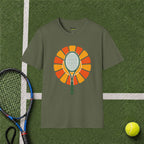 Tennis Racket Sunburst T-Shirt