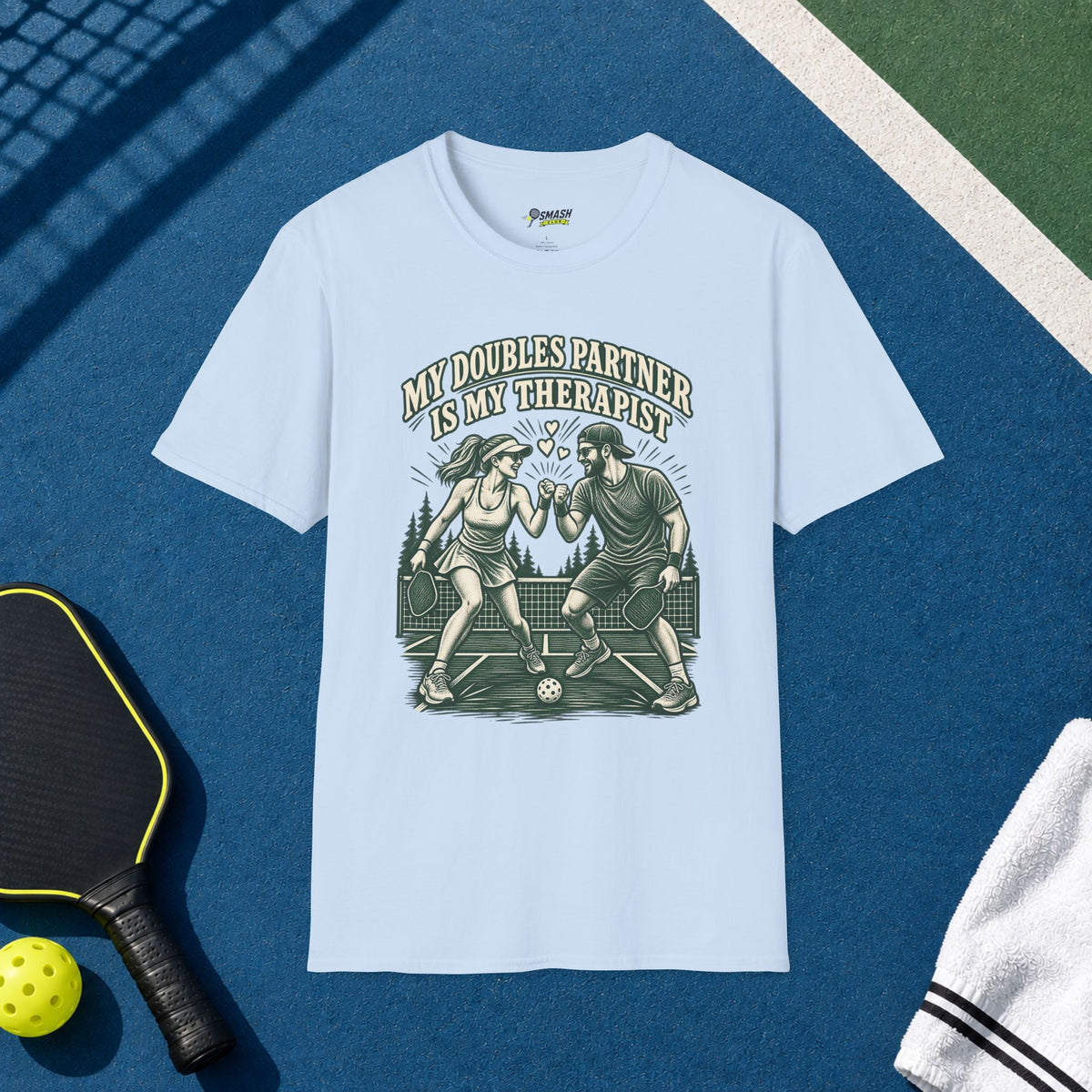 My Doubles Partner Is My Therapist T-Shirt