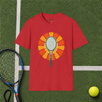 Tennis Racket Sunburst T-Shirt
