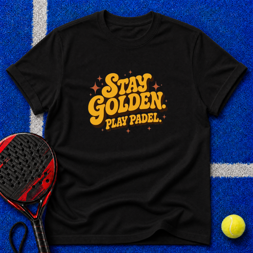 Stay Golden Play Padel T-Shirt