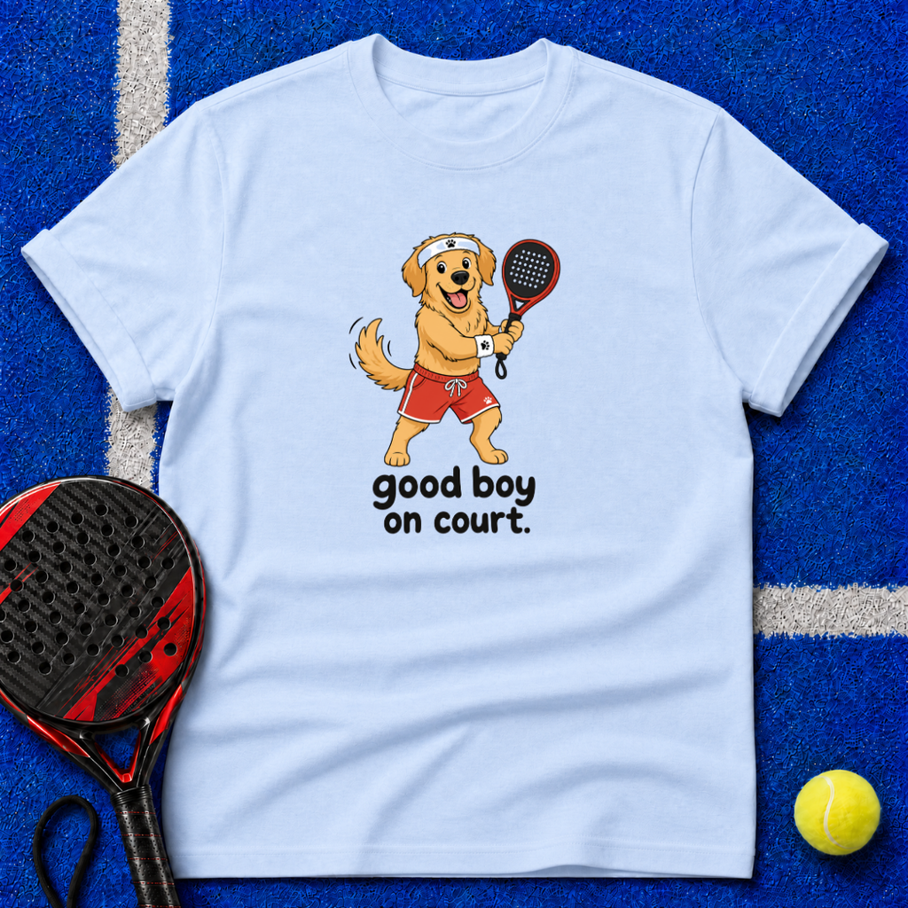 Good Boy on Court T-Shirt