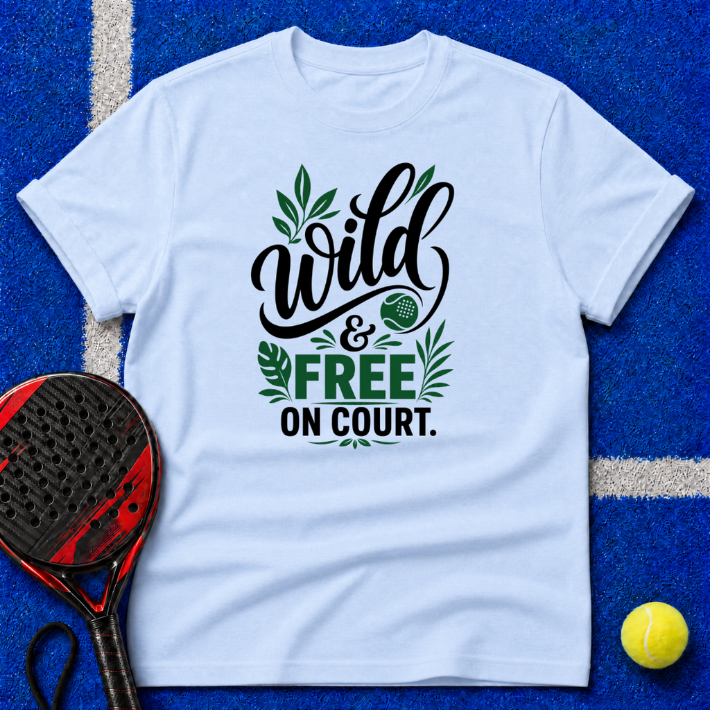 Wild & Free on Court T‑Shirt