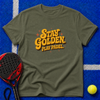 Stay Golden Play Padel T-Shirt