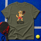 Good Boy on Court T-Shirt