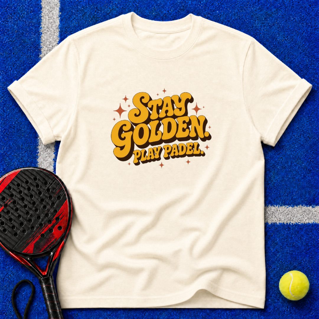 Stay Golden Play Padel T-Shirt