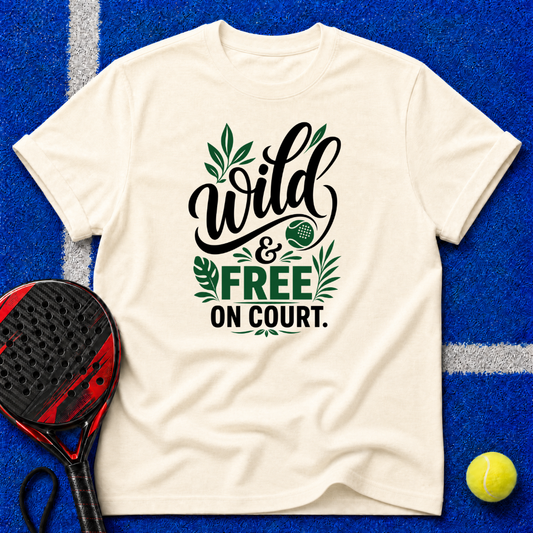 Wild & Free on Court T‑Shirt