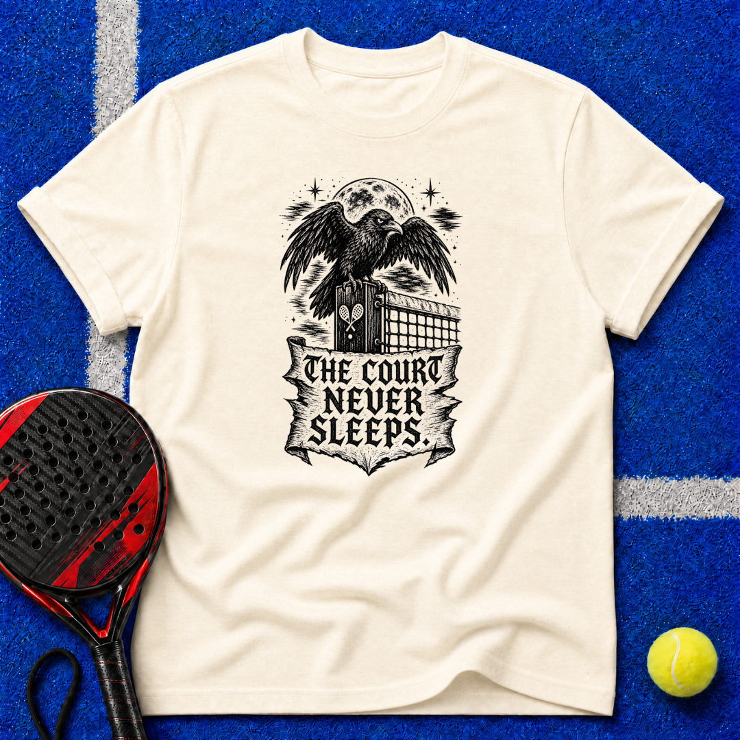 The Court Never Sleeps T‑Shirt