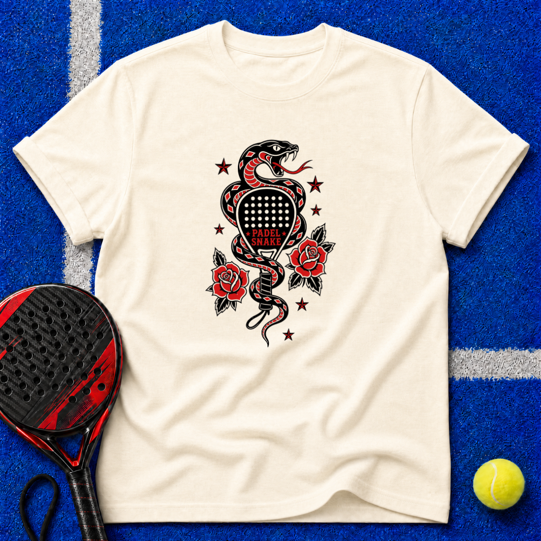 Padel Snake Graphic T-Shirt
