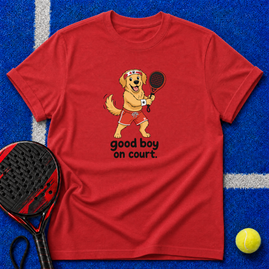Good Boy on Court T-Shirt
