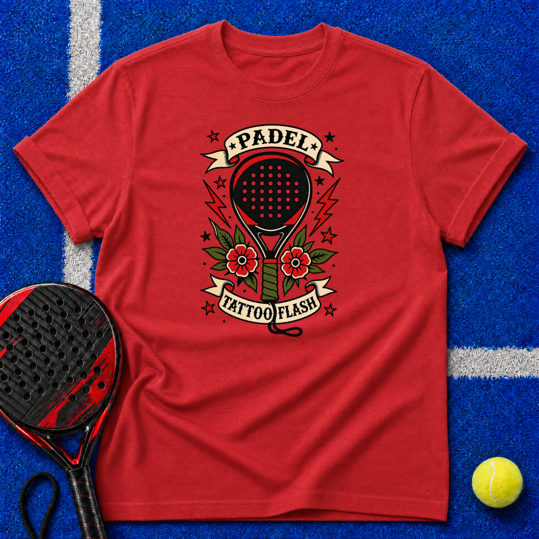 Padel Tattoo Flash T-Shirt