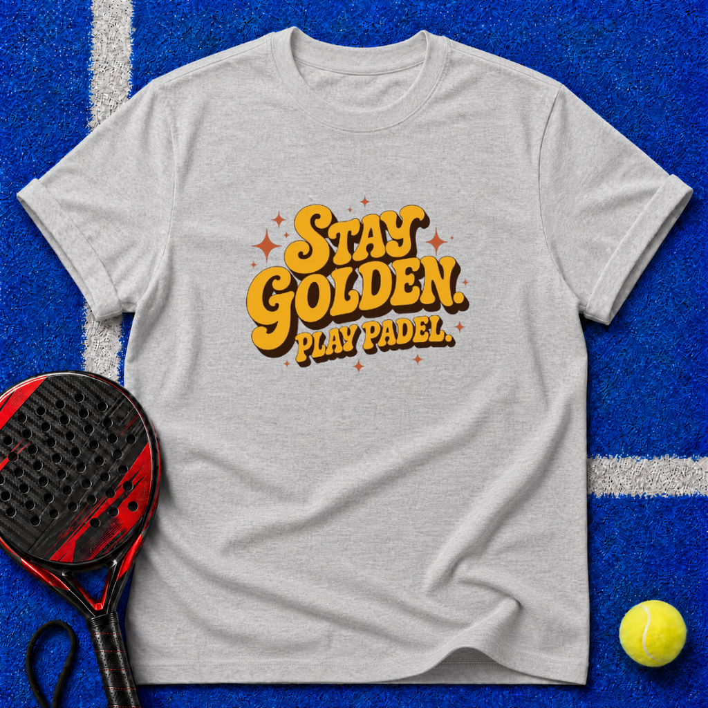Stay Golden Play Padel T-Shirt