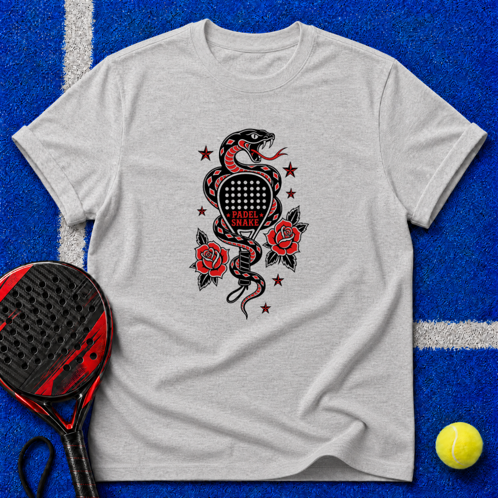 Padel Snake Graphic T-Shirt