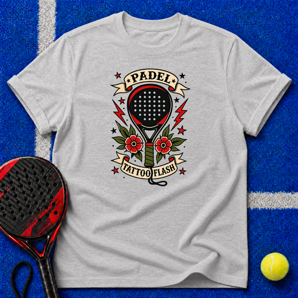 Padel Tattoo Flash T-Shirt