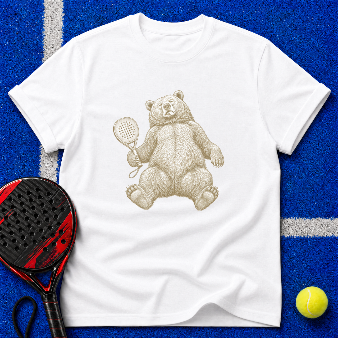 Bear with Racket T‑Shirt