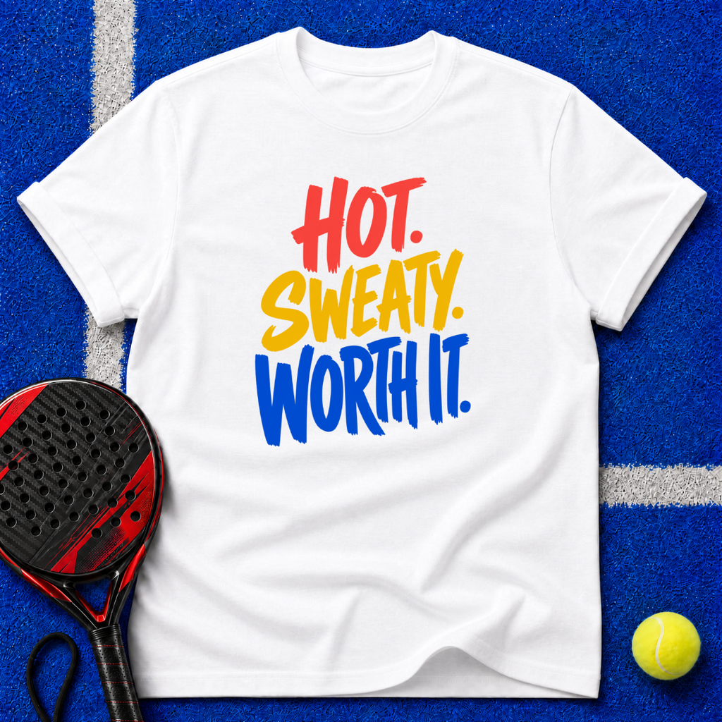 Hot. Sweaty. Worth It. T-Shirt