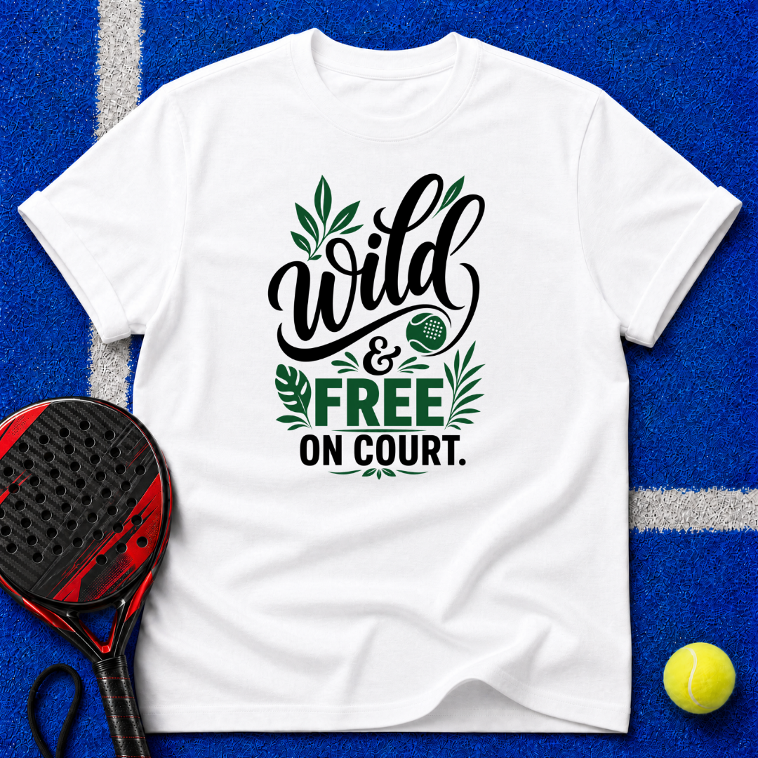 Wild & Free on Court T‑Shirt