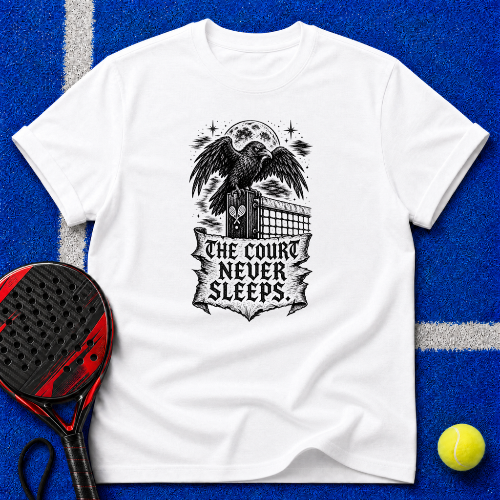 The Court Never Sleeps T‑Shirt